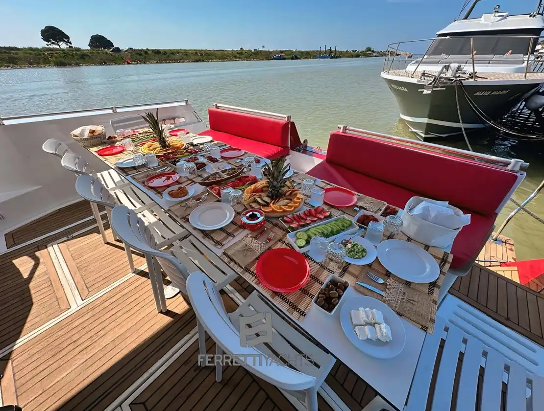 Antalya Yacht Rental 20m Ferretti